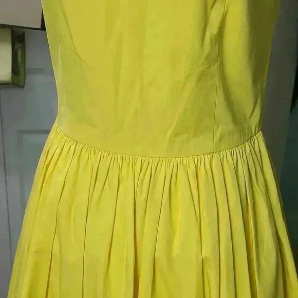 Boss by hugo boss dress in mustard (yellow) color size 6 fit as size S - Picture 11 of 16